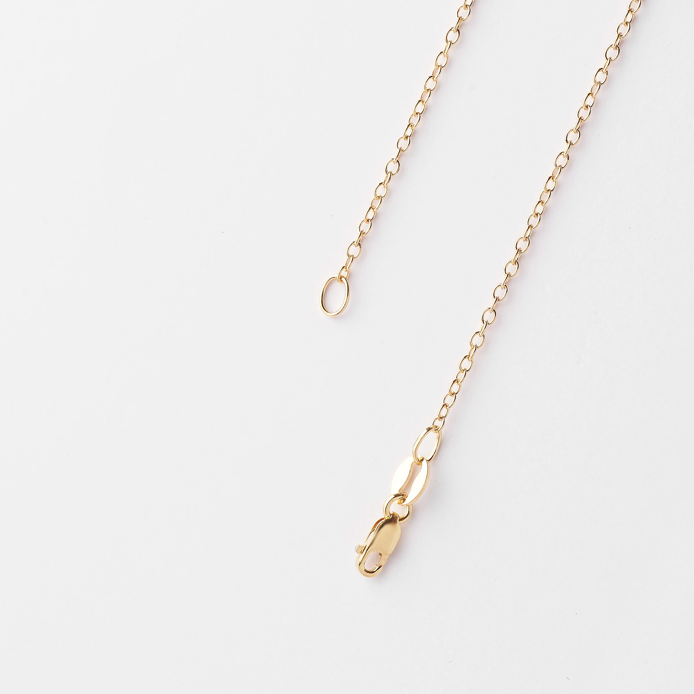 9K Yellow Gold Cable Chain - Image 2