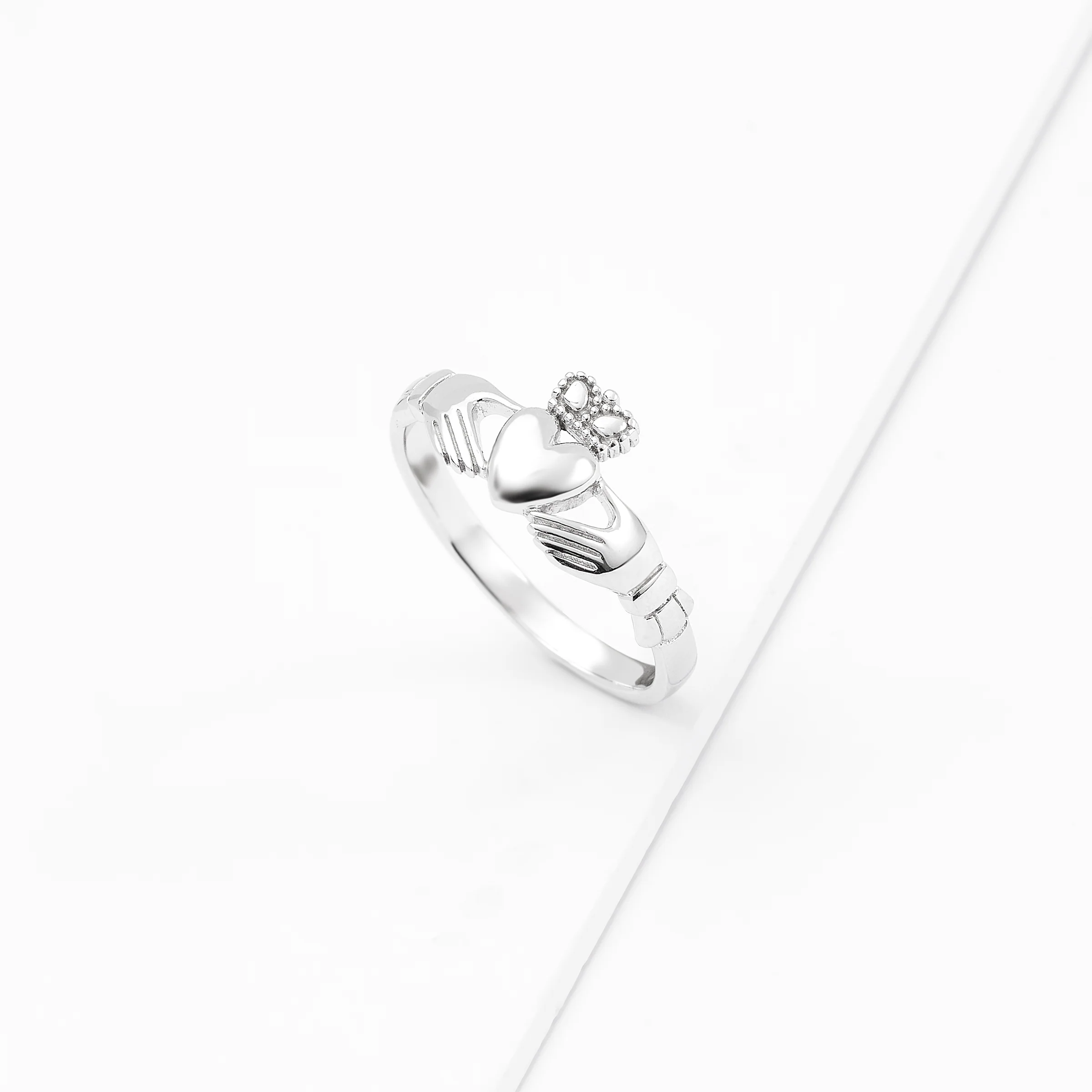 Sterling Silver Claddagh Ring - Image 2