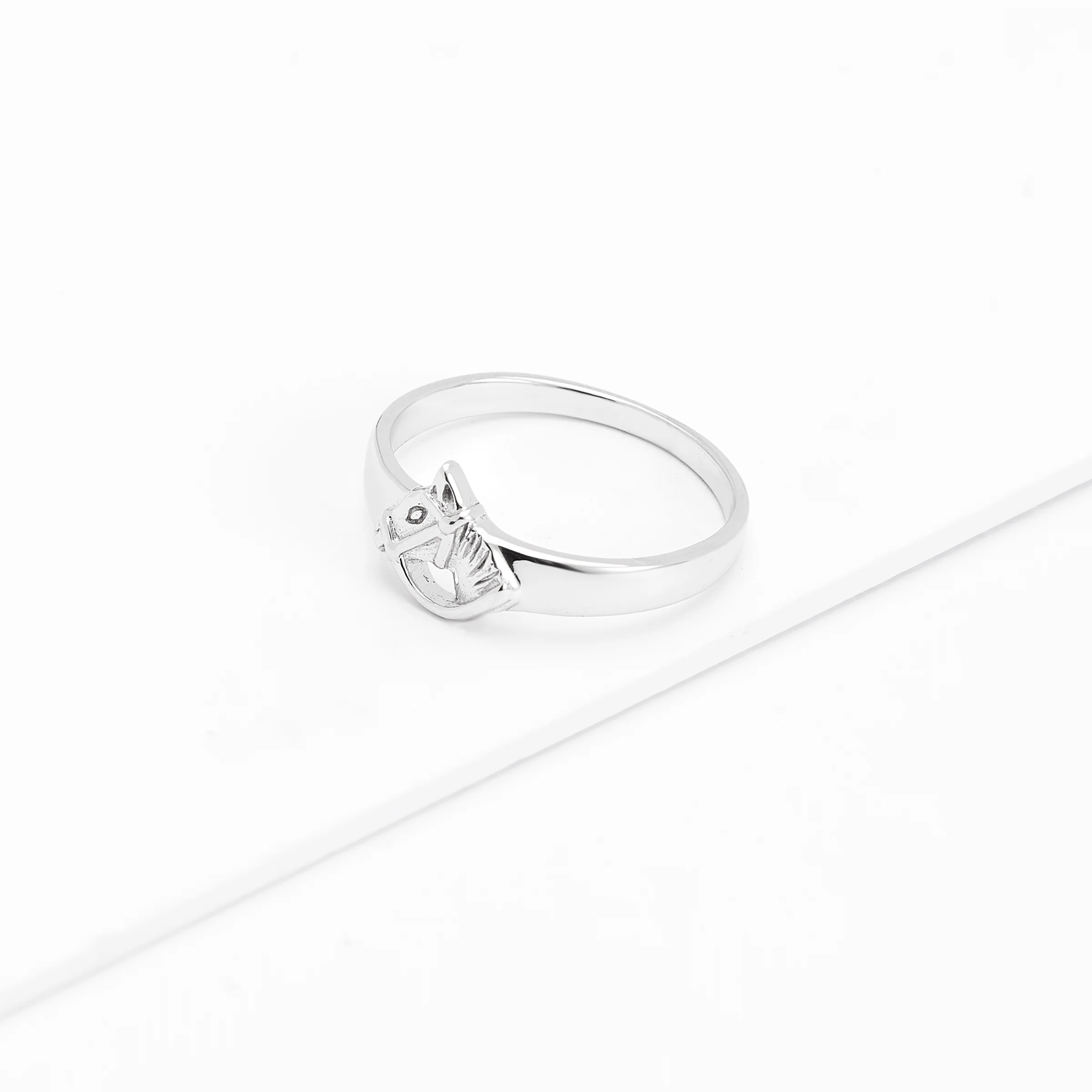 Sterling Silver Horse Head Signet Ring - Image 3