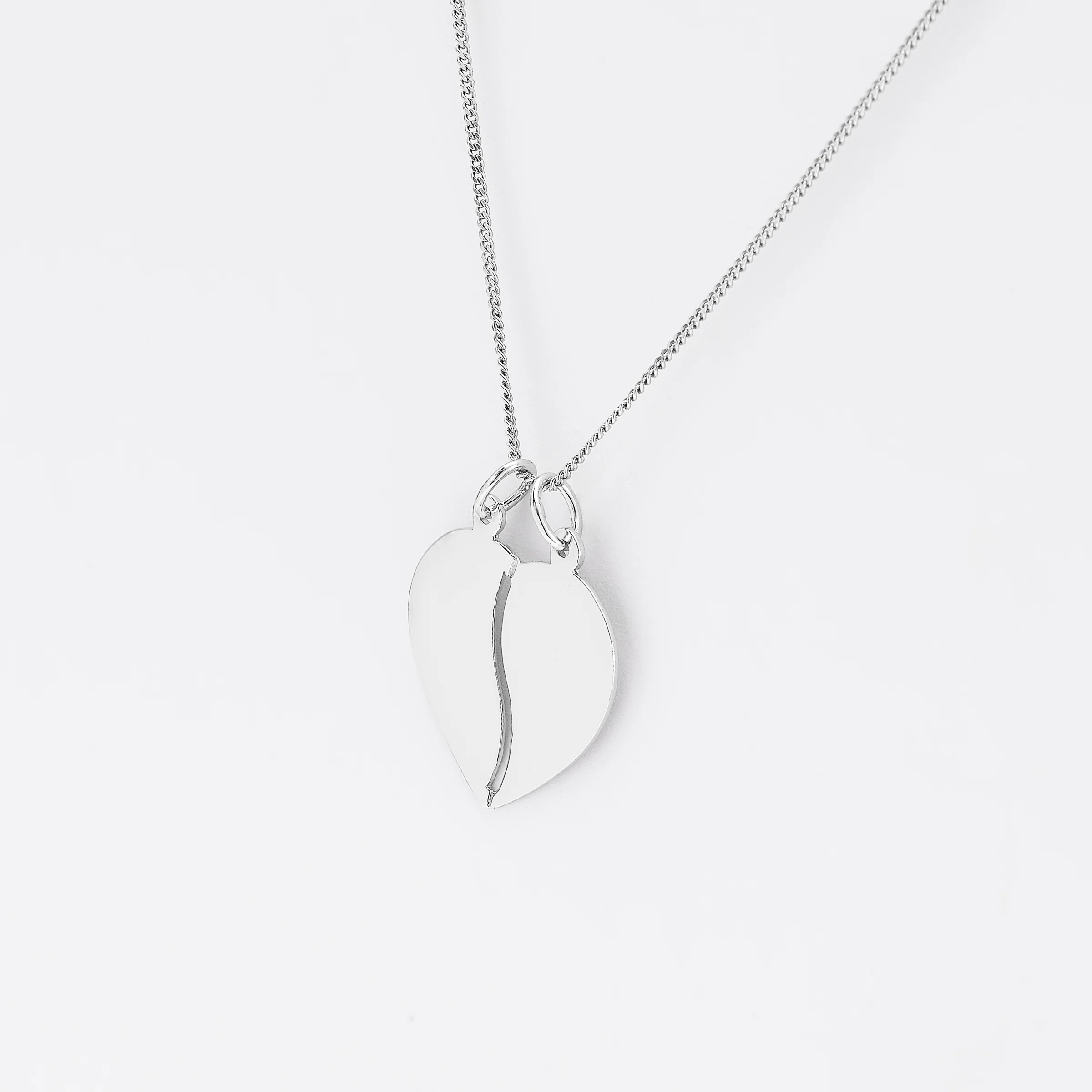 Sterling Silver Share-A-Heart Pendant - Image 2