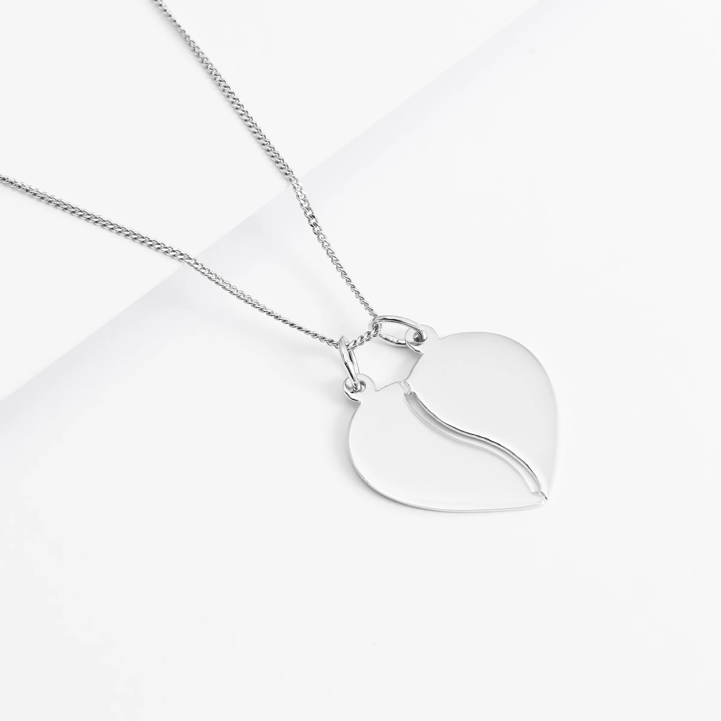 Sterling Silver Share-A-Heart Pendant - Image 3
